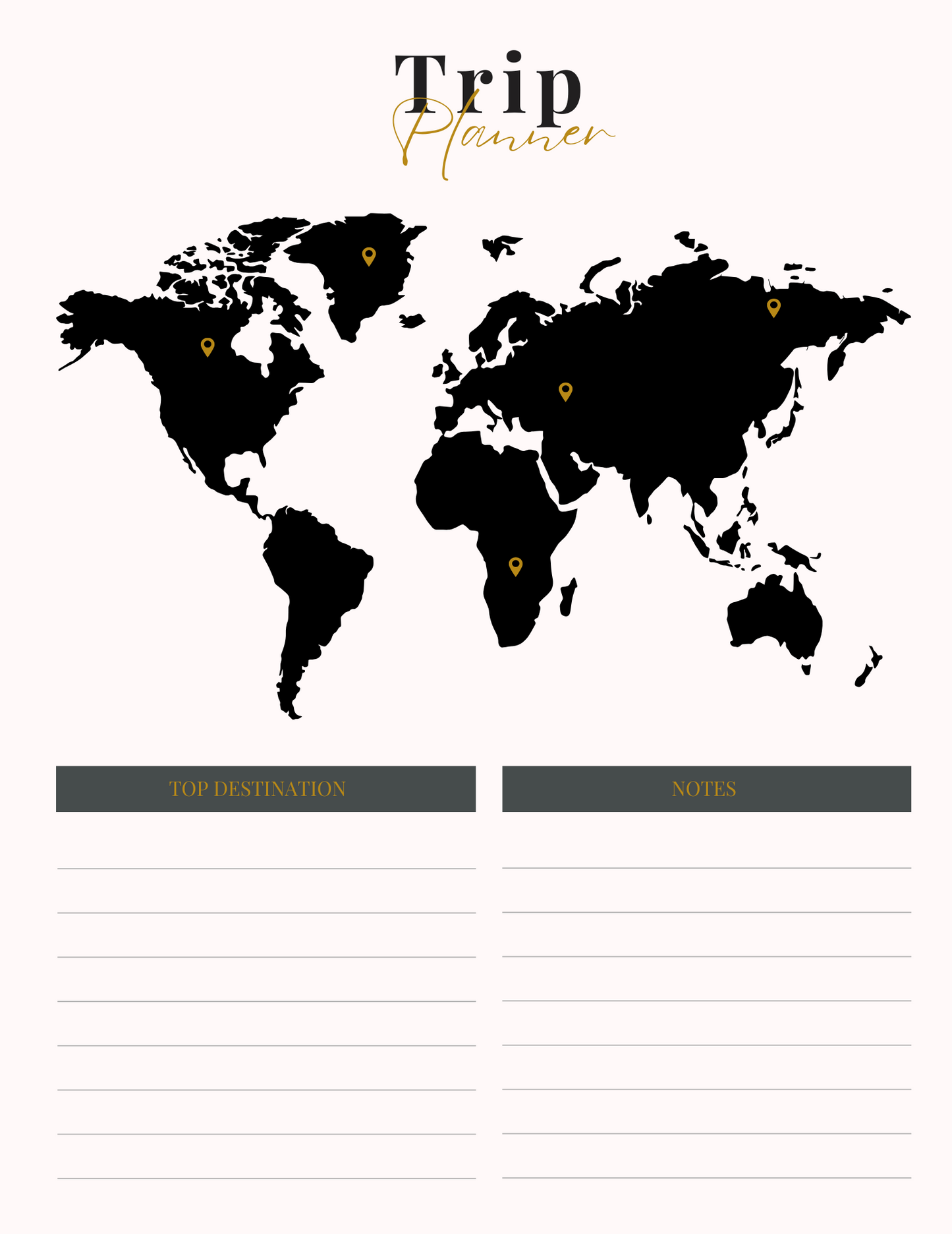 The Travel Planner | e-Book