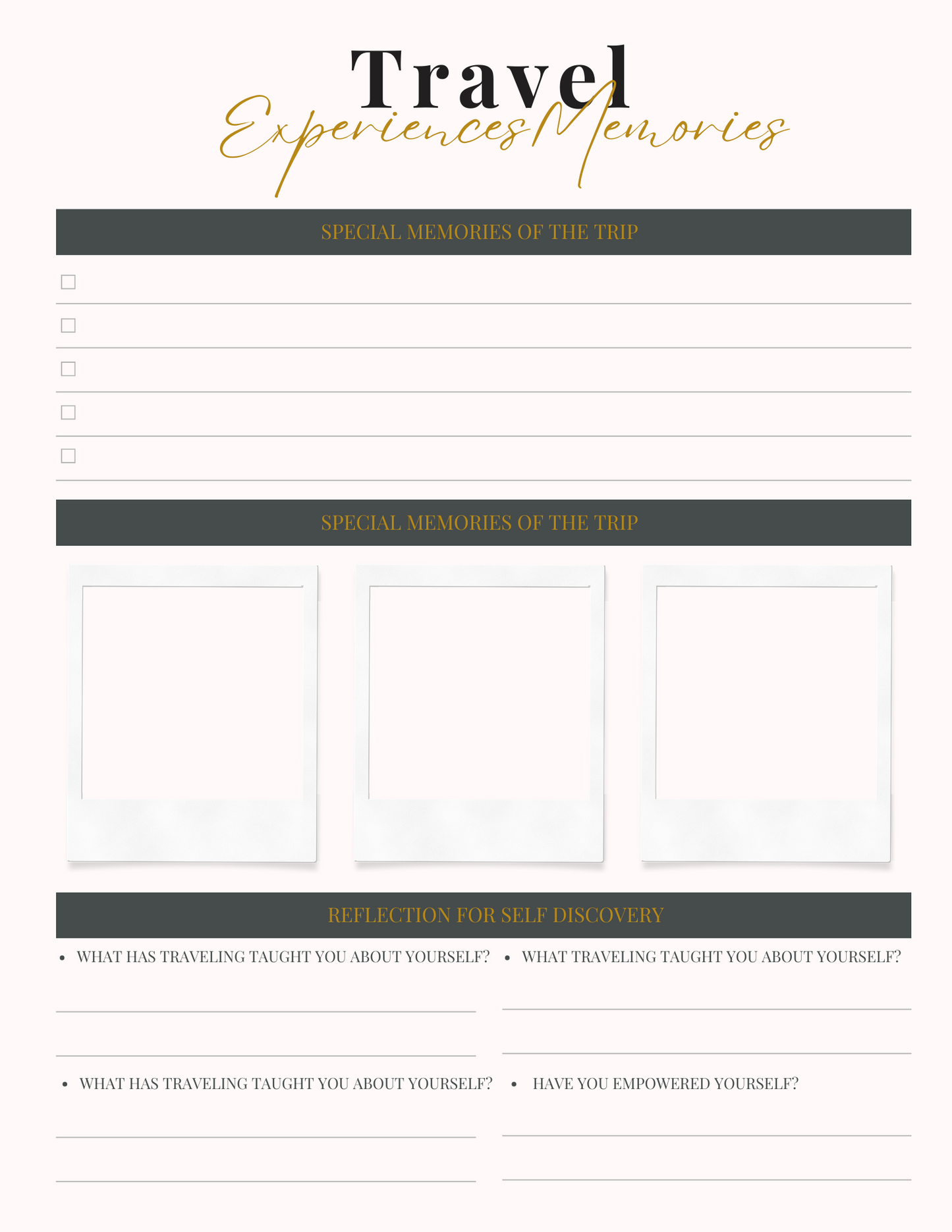 The Travel Planner | e-Book