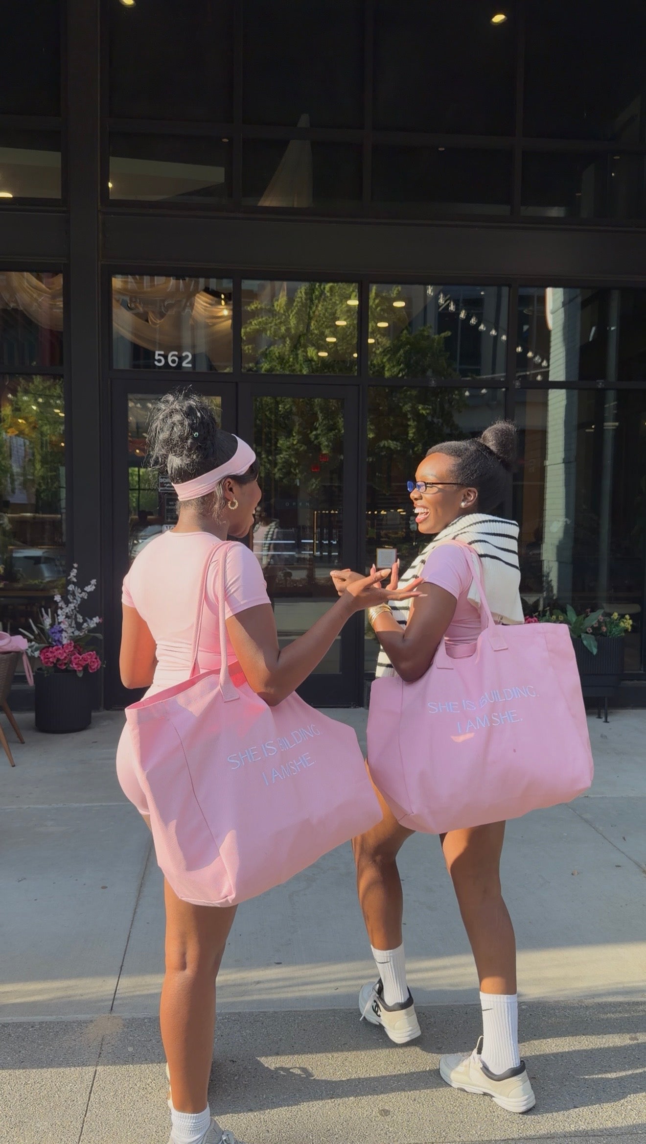 She Is Building. I Am She Bag