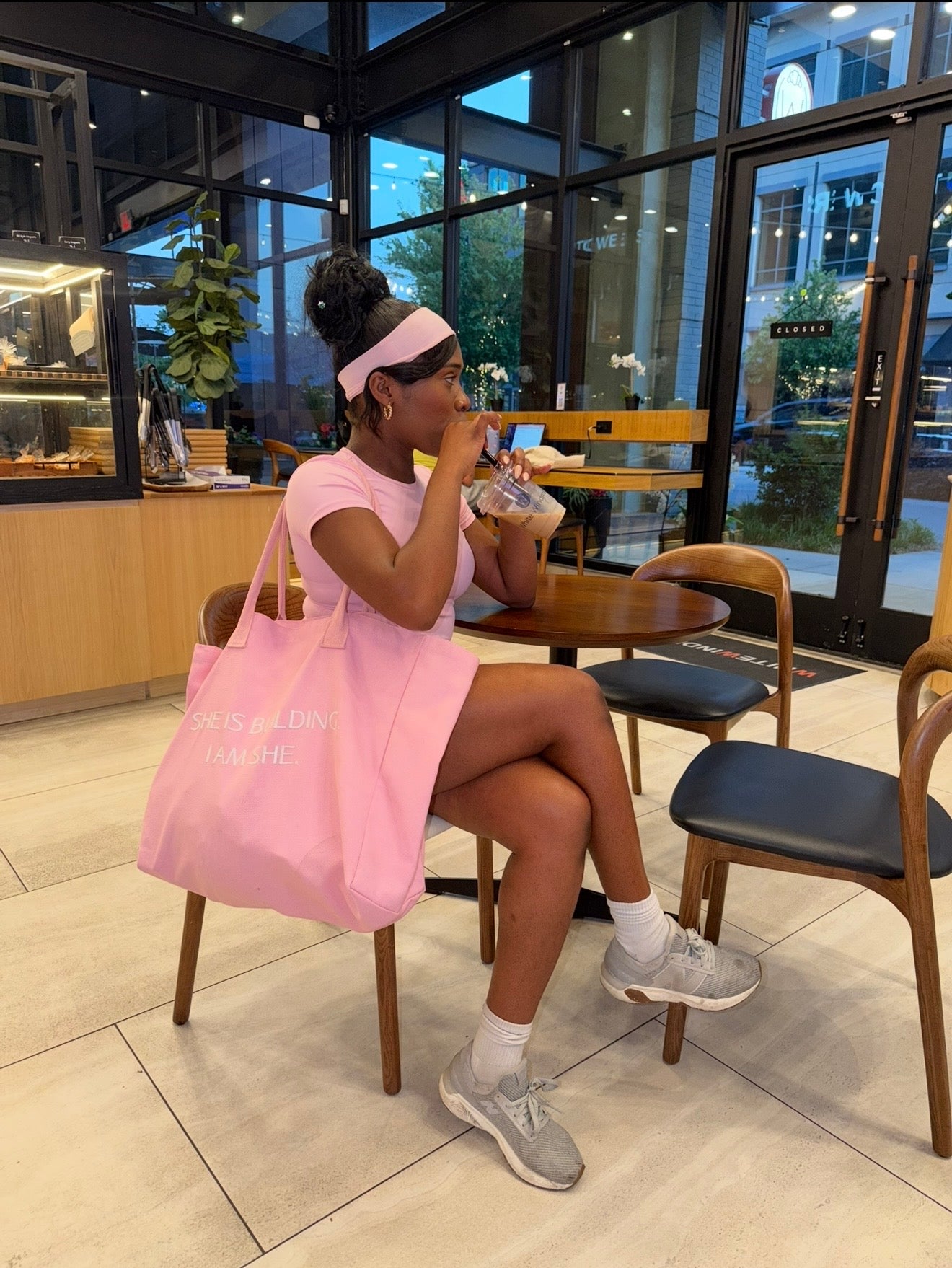 She Is Building. I Am She Bag
