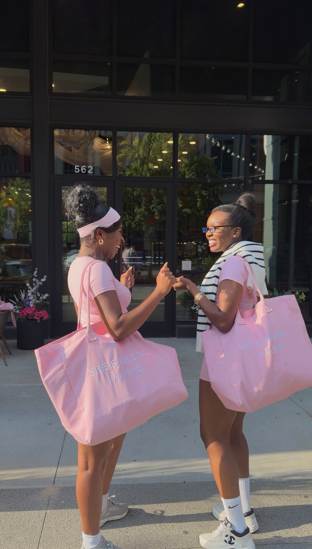 She Is Building. I Am She Bag