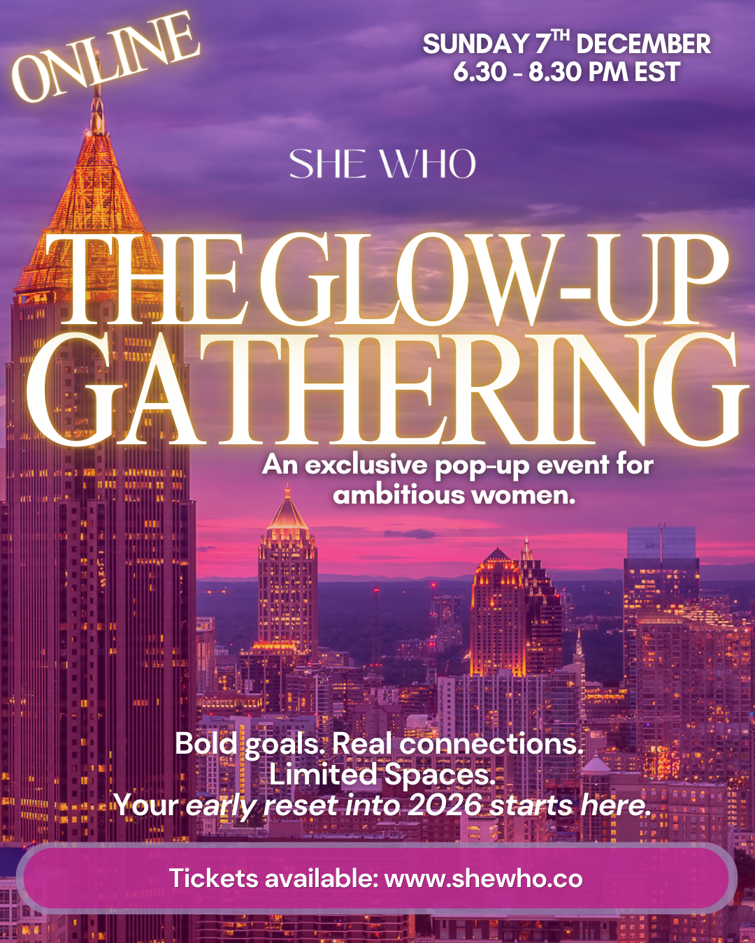 The Glow-Up Gathering Online