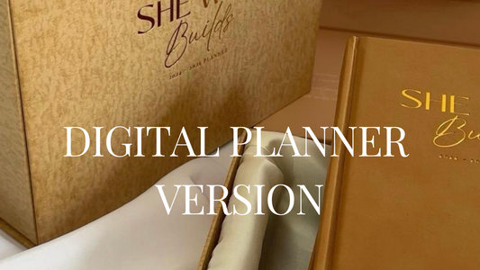 Digital Planner, She Who Elevates 2025, Brown