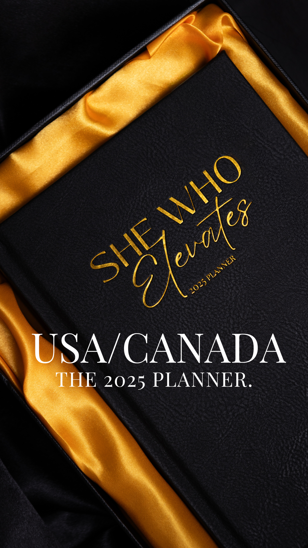 USA/Canada She Who Elevates Planner 2025 Gift Wrapped & Personalised Note